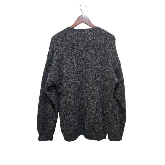 Eddie Bauer 100% Merino Wool Sweater Gray Oversize Relaxed Cozy Men's Size S - Picture 3 of 8